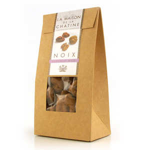 Maison de la Chatine - Noix enrob&eacute;es de chocolat noir