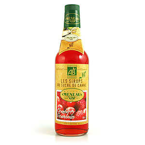 Maison Meneau - Organic cranberry raspberry syrup