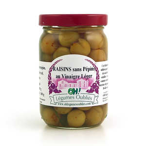 Oh ! L&eacute;gumes oubli&eacute;s - Raisins au vinaigre l&eacute;ger