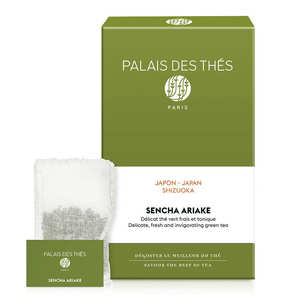 Le Palais des Thés - Thé Vert Sencha Ariake en mousselines - Le Palais des Thés Le Palais des Thés - Thé Vert Sencha Ariake en mousselines - Le Palais des Thés