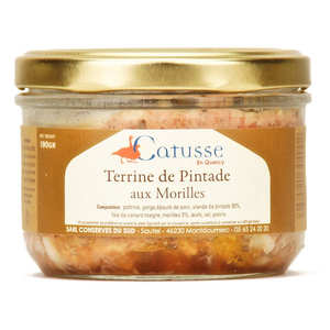 Michel Catusse - Terrine of guinea fowl with morels