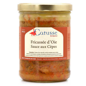 Michel Catusse - Goose fricassee with cep sauce
