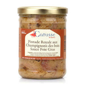 Michel Catusse - Royal guinea fowl with foie gras sauce