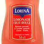 Red fruits lemonade