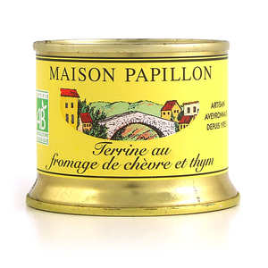 Maison Papillon - Goat cheese terrine with thyme