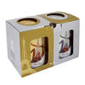 Chocolat Mathez - Duo of plain and orange chocolate truffles