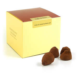 Chocolat Mathez - Truffes pur beurre &eacute;clats de caramel