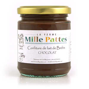 La ferme mille pattes - Confiture de lait de brebis au chocolat