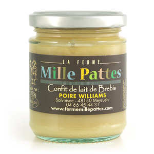Confiture de lait de brebis Poire Williams Confiture de lait de brebis Poire Williams