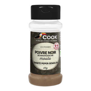 Cook - Herbier de France - Organic ground Black Pepper