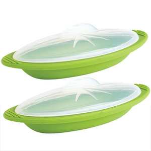 Mastrad - Lot de 2 papillotes individuelles en silicone