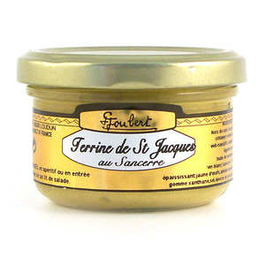 Tradition &eacute;picerie fine - Maison Joubert - Terrine de St Jacques au Sancerre