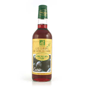 Maison Meneau - Organic black currant and cane sugar syrup