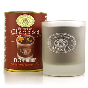 Mazet de Montargis - Fondue chocolat noir amer Mazet