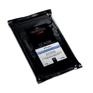 Valrhona - Bloc de chocolat noir gastronomie 61% cacao - Valrhona Valrhona - Bloc de chocolat noir gastronomie 61% cacao - Valrhona