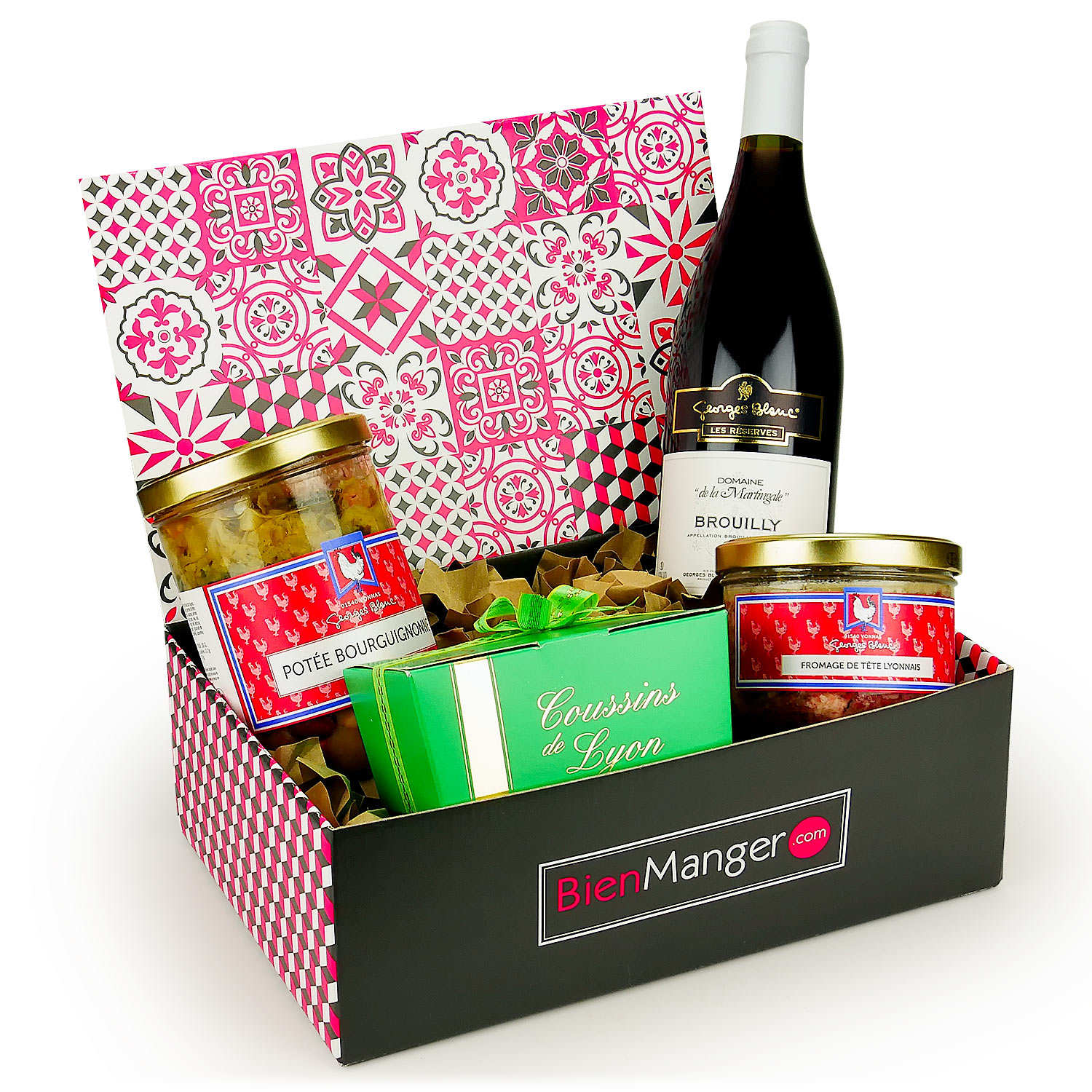 Le Coffret Gastronomie Lyonnaise Bienmanger Paniers Garnis