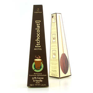 Coppeneur - Tchocolatl milk chocolate vanilla - hot chocolate on a stick