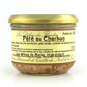 Les Cuisin&eacute;s des Sources - P&acirc;t&eacute; au charbon