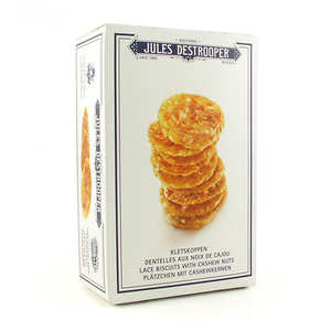 Biscuiterie Jules Destrooper - Dentelles aux noix de cajou Biscuiterie Jules Destrooper - Dentelles aux noix de cajou