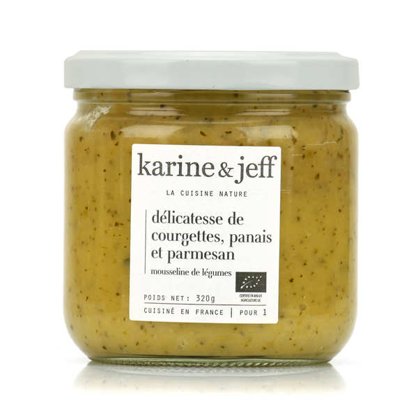 Pur E De Courgettes Panais Et Parmesan Bio Karine Jeff