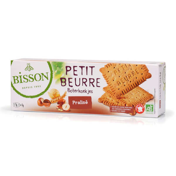 Petit Beurre Au Pralin Bio Bisson