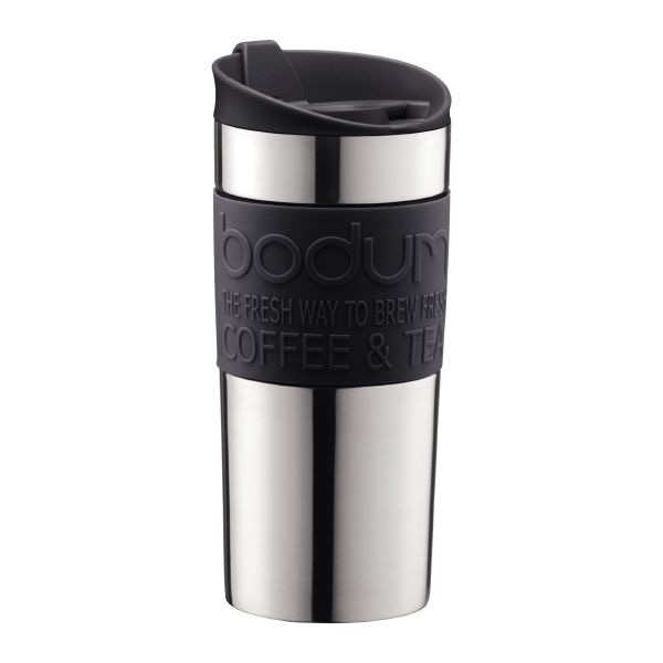 Mug de voyage isotherme en inox et couvercle à clapet 35cl Travel Mug