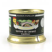 Maison Papillon - Terrine 100% canard tradition bio