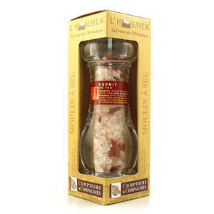Comptoirs et Compagnies - Sel rose de l'Himalaya esprit de feu bio - le moulin Comptoirs et Compagnies - Sel rose de l'Himalaya esprit de feu bio - le moulin
