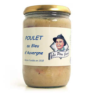 Le P&egrave;re Jean - Chicken cooked in a sauce of Blue d'Auvergne cheese