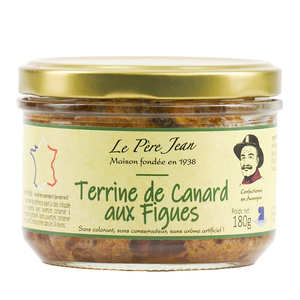 Le P&egrave;re Jean - Terrine de canard aux figues