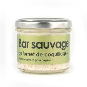 Wild sea perch with a shellfish sauce - 80g jar