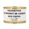 Danos Fr&egrave;res - Paupiettes de magret de canard aux c&egrave;pes