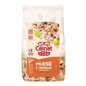 Celnat - Organic 5 grain muesli