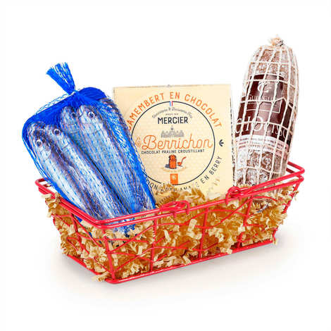 Basket Of Chocolate Delicatessen Bienmanger Paniers Garnis