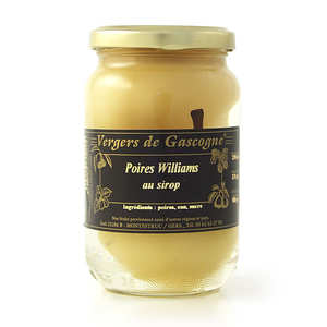 Vergers de Gascogne - Poires Williams au sirop
