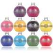 Coloured sugar globe shaker