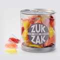 Zuk-Zak - 40 mini-berlingots of coloured sugar - mellow yellow