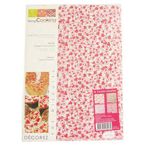 ScrapCooking &reg; - Cooking paper ScrapCooking &reg; - 6 sheets with different aspect