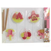 ScrapCooking &reg; - Moule pour sucettes en chocolat d&eacute;cor "cirque"