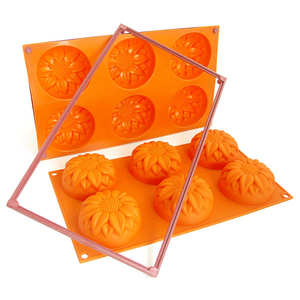 Silikomart - Sunflower jelly and cake moulds