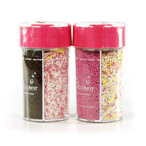 ScrapCooking &reg; - Distributeur de 4 sucres d&eacute;cor assortis