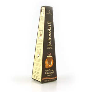 Coppeneur - Tchocolatl chocolat au lait caramel - bâtonnet pour boisson chocolatée - bio Coppeneur - Tchocolatl chocolat au lait caramel - bâtonnet pour boisson chocolatée - bio