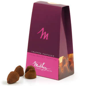 Chocolat Mathez - Truffes fantaisie Marc de Champagne