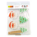 ScrapCooking &reg; - Christmas moulds for 5 lollipops