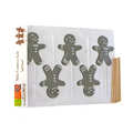 ScrapCooking &reg; - Snowman mould for 5 chocolate lollipops
