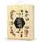 Wood box for 3 bottles