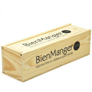 Les Ateliers de la Colagne - Wood box for one bottle