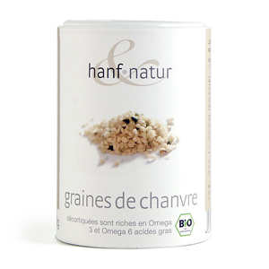 Hanf Natur - Graines de chanvre bio