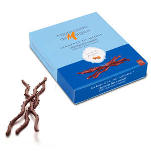 Mademoiselle de Margaux - Sarments du Médoc chocolat au lait caramel Mademoiselle de Margaux - Sarments du Médoc chocolat au lait caramel