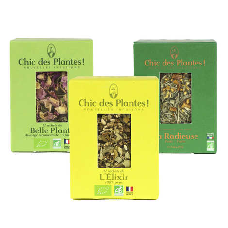 Assortiment De 3 Infusions Bio Chic Des Plantes